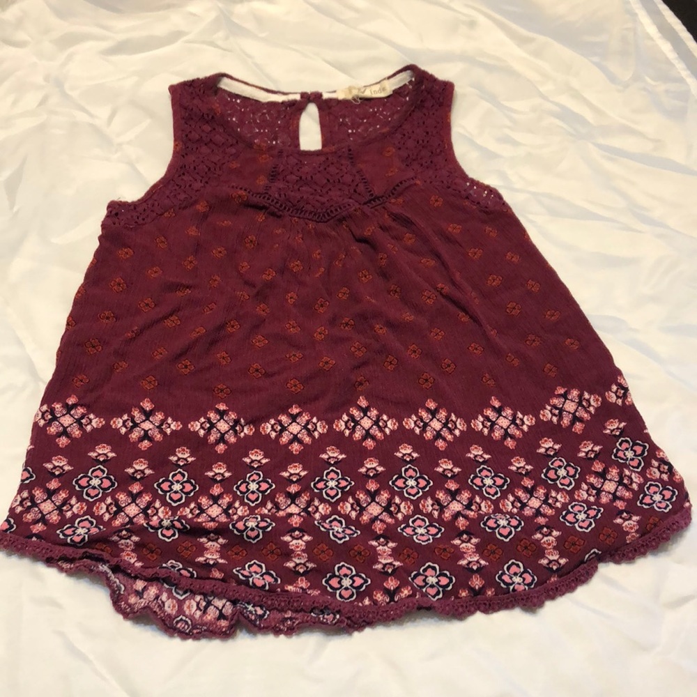 Rewind, small sleeveless top